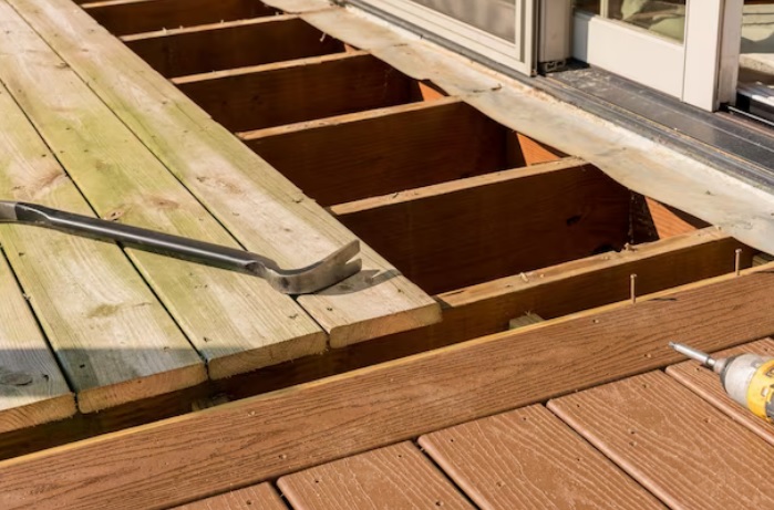 biaya pasang decking kayu