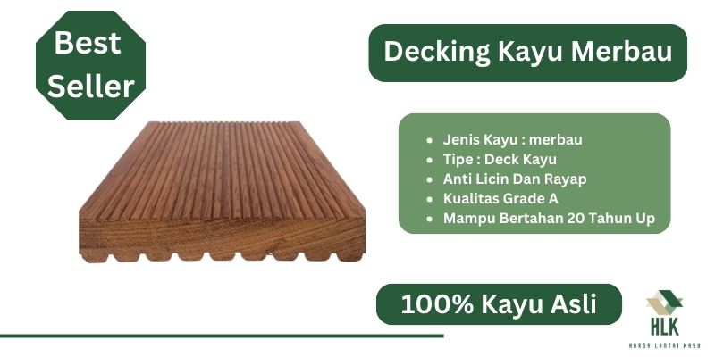 produk decking kayu merbau