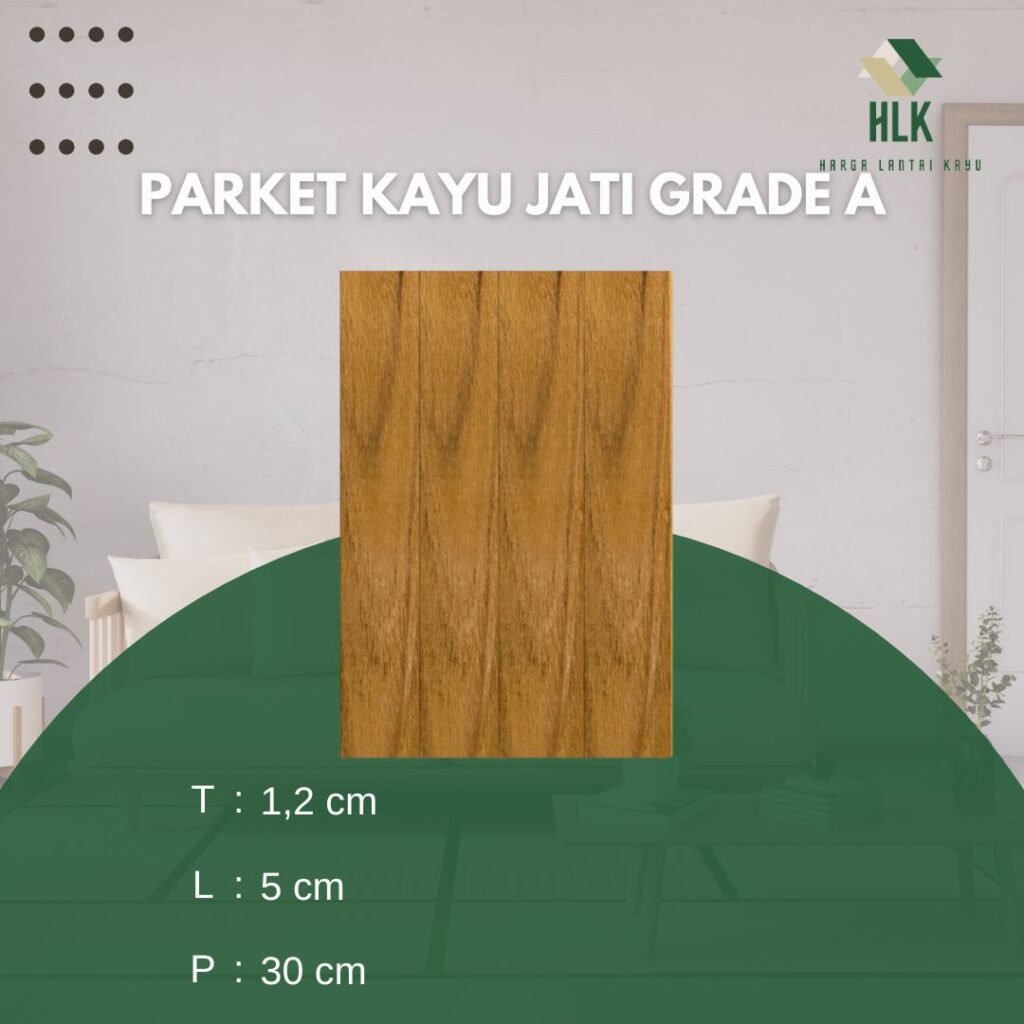 lantai kayu jati grade a