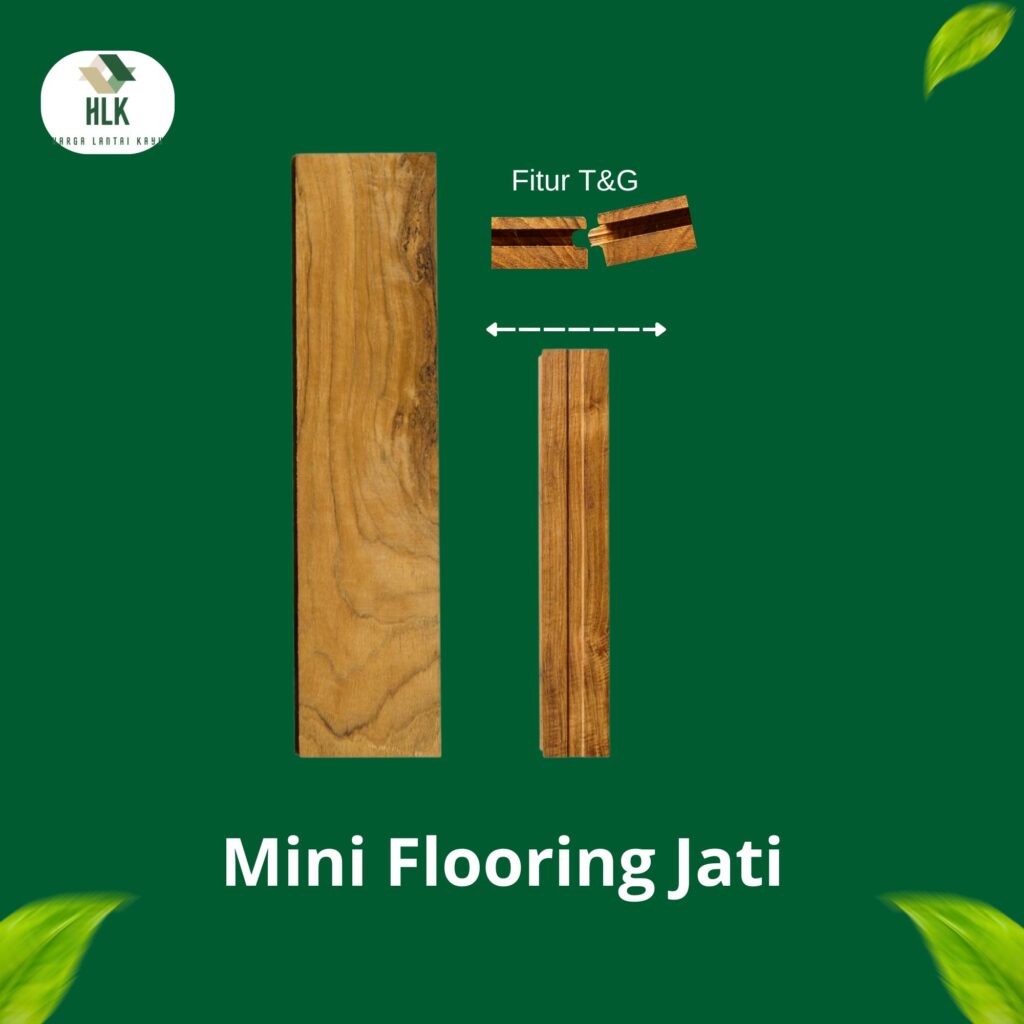Mini Flooring Jati