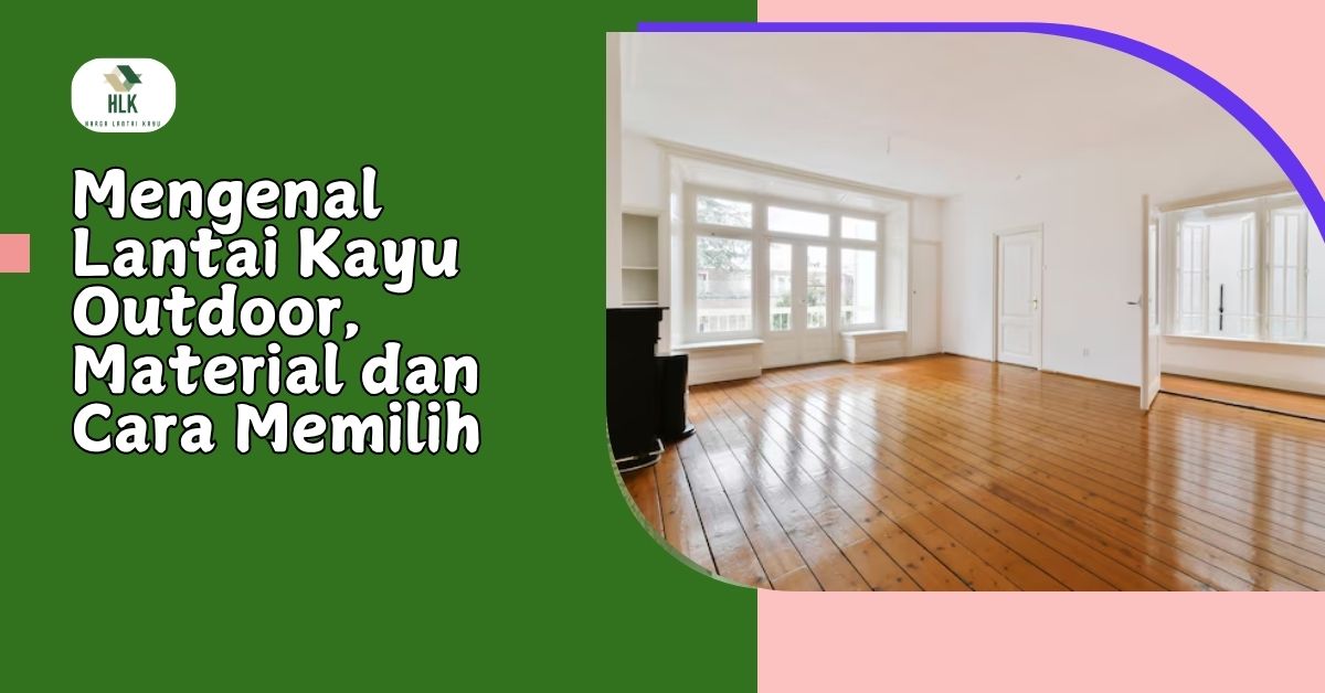 lantai kayu outdoor